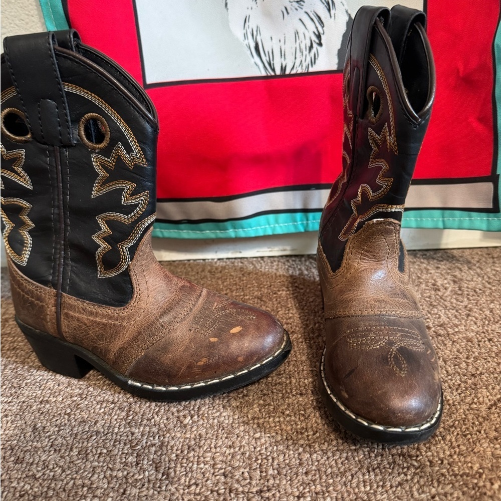Cody James Boys' Western Boot Round Toe - Picture 2 of 7